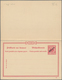 Delcampe - Deutsche Post In Marokko - Ganzsachen: 1899, Vier Verschiedene Ungebrauchte Ganzsachenkarten (davon - Deutsche Post In Marokko