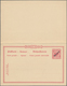 Delcampe - Deutsche Post In Marokko - Ganzsachen: 1899, Vier Verschiedene Ungebrauchte Ganzsachenkarten (davon - Marokko (kantoren)