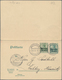 Deutsche Post In Marokko - Ganzsachen: 1906/10, Zwei Gebrauchte Ganzsachenpostkarten Jeweils Mit Bez - Deutsche Post In Marokko