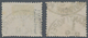 Deutsche Post In Der Türkei - Vorläufer: 1884/1891, 2 Mark Mittelrosalila Und Lebhaftgraulila Je K1 - Turkse Rijk (kantoren)
