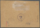 Deutsche Post In Der Türkei: 1889, 2½ PIA Auf 50 Pf. Krone/Adler In Lilabraun, Waagerechtes Paar Mit - Turkse Rijk (kantoren)