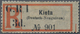 Deutsch-Neuguinea - Britische Besetzung: 1914, 3d. Auf Einschreibzettel "Kieta (Deutsch-Neuguinea)" - German New Guinea