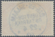Deutsch-Ostafrika: 1901, 3 R. Dunkelrot/grünschwarz Mit "Retusche Der Wolke über Dem Bug" (Feld 1) M - German East Africa