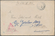 Deutsch-Ostafrika: 1918, SMS KÖNIGSBERG-KRIEGSGEFANGENENPOST, Brief Mit Absenderangabe "Korv.Kpt.Koc - German East Africa