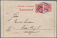 Deutsch-Südwestafrika - Stempel: 1899 "KHANRIVIER 4/4 99": Wanderstempel Mit Handschriftlicher Eintr - Duits-Zuidwest-Afrika