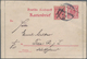 Deutsch-Südwestafrika - Stempel: 1899 "KHANRIVIER 4/4 99": Wanderstempel Mit Handschriftlicher Eintr - Deutsch-Südwestafrika