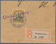 Deutsch-Südwestafrika - Stempel: OWIKOKORERO: 1906, Wanderstempel Auf 25 Pfg. Schiffszeichnung O.Wz. - Deutsch-Südwestafrika