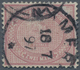 Deutsche Kolonien - Kamerun-Vorläufer: 1897, 2 Mark Mittelrosalila, Vs. Minimer Farbabrieb, Spät Ver - Kameroen
