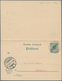 Deutsche Kolonien - Karolinen - Ganzsachen: 1901, Gebrauchte Ganzsachenpostkarte Mit Bezahlter Antwo - Karolinen