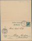 Deutsche Kolonien - Marianen - Ganzsachen: 1900, Portogerecht Verwendete Ganzsachenpostkarte Mit Bez - Marianen