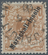 Deutsche Kolonien - Marshall-Inseln: 1899, 3 Pfennig Krone/Adler Mit Aufdruck "Marschall-Inseln"auf - Marshalleilanden