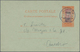 Deutsche Kolonien - Togo - Ganzsachen: 1918, Gebrauchte Ganzsachenpostkarte Von Dahomey Mit Schwarze - Togo