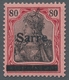 Deutsche Abstimmungsgebiete: Saargebiet: 1920, "2 Bis 80 Pfg. Germania/Sarre", überkompletter Postfr - Briefe U. Dokumente