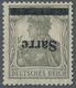 Deutsche Abstimmungsgebiete: Saargebiet: 1920, "2 ½ Pfg. Germania/Sarre Mit Kopfstehendem Aufdruck U - Brieven En Documenten