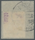 Deutsche Abstimmungsgebiete: Saargebiet: 1920, "7 ½ Pfg. Germania/Sarre Mit Kopfstehendem Aufdruck", - Brieven En Documenten