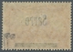Deutsche Abstimmungsgebiete: Saargebiet: 1920, "1 Mk. Germania/Sarre Mit Doppeltem Aufdruck In Type - Brieven En Documenten
