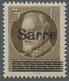 Deutsche Abstimmungsgebiete: Saargebiet: 1920, "7½ Pfg. Bayern/Sarre Mit Aufdruck-PLF B I", Postfris - Brieven En Documenten