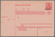 Deutsche Abstimmungsgebiete: Saargebiet - Ganzsachen: 1920, 10 Pfg. Postanweisungs-Ganzsache Mit Auf - Postal Stationery