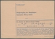 Deutsche Abstimmungsgebiete: Saargebiet - Ganzsachen: 1920/21, "20 Pfg. Germania/Saargebiet Mit Dopp - Postal Stationery