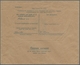 Deutsche Abstimmungsgebiete: Saargebiet - Feldpost: SCHWEDISCHE FELDPOST: 1935, Militär-Feldpostumsc - Brieven En Documenten