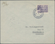 Deutsche Abstimmungsgebiete: Saargebiet - Feldpost: 1935, Philatelistisch Beeinflusster Feldpostbrie - Covers & Documents