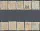 Deutsche Abstimmungsgebiete: Schleswig: 1920, Freimarken "Wappen Und Landschaft", 2½ Pfg. Bis 10 Mar - Andere & Zonder Classificatie