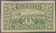 Deutsche Abstimmungsgebiete: Schleswig: 1920, Aufdruck "1.Zone", 5 Kr. Dunkelgelblichgrün, Geschnitt - Other & Unclassified