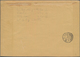 Danzig: 1937, 2 Gulden Magenta/schwarz Aus Der Linken Oberen Bogenecke Mit Ovalem Luftpoststempel En - Other & Unclassified