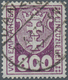 Danzig - Portomarken: 1923, 800 Pf Dkl'violettpurpur, Wz. X, Entwertet Mit Zeitgerechtem Stempel "DA - Andere & Zonder Classificatie
