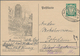 Danzig - Ganzsachen: 1938. Bild-Postkarte 10 Pf Wappen Mit Linksseitiger Abbildung "Marienkirche". G - Other & Unclassified