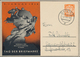 Danzig - Ganzsachen: 1938. Privat-Postkarte 5 Pf Danziger Wappen "Tag Der Briefmarke" Mit Vs. Links - Sonstige & Ohne Zuordnung