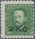 Sudetenland - Niklasdorf: 1938. Sondermarke 50 H "Smetana" Mit Aufdruck "2 Kc". Ungebraucht. Gepr. M - Sudetenland