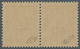 Dt. Besetzung II WK - Frankreich - Festung Lorient: 1945, 30 C Rot Merkurkopf, Waagerechtes Paar, Li - Besetzungen 1938-45