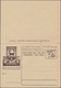 Dt. Besetzung II WK - Rhodos - Ganzsachen: 1943, Ungebrauchte Ganzsachenpostkarte Mit Bezahlter Antw - Occupation 1938-45