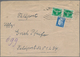 Feldpostmarken: 1944, FELDPOSTPÄCKCHEN-ZULASSUNGSMARKE Für Weihnachtspäckchen Bis 1 Kg In Grün, Zwei - Sonstige & Ohne Zuordnung