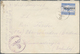 Feldpostmarken: 1944, Insel Rhodos, INSELPOST-Zulassungsmarke, Gezähnt, Mit Waagerechtem Magerem Lok - Other & Unclassified