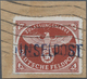Feldpostmarken: 1945: Leros, Lokaler Rollen-Handstempelaufdruck In Schwarzviolett, Auf Feldpost-Päck - Sonstige & Ohne Zuordnung
