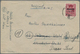 Feldpostmarken: 1944, Rhodos-Weihnachtsmarke Mit Aufdrucktype V Auf Briefumschlag Nach Riesigk, Der - Andere & Zonder Classificatie