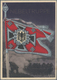 Feldpost 2. Weltkrieg: 1942, Farbige Propaganda-AK 'Fahnen Und Standarten - NEBELTRUPPE', Gelaufen M - Other & Unclassified