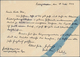 Ghetto-Post: Theresienstadt, 1944, Stationery Card Sweden 20 Oe. Uprated 10 Oe. For Airmail "SALTSJÖ - Autres & Non Classés