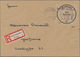 Deutsche Lokalausgaben Ab 1945: BAD NAUHEIM, 1946, Postverschlußzettel Mit Wertangabe '70' (Pf) In S - Other & Unclassified