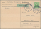Deutsche Lokalausgaben Ab 1945: ELLINGEN, 1945, Gebührenzettel Mit Handschriftlichem Gebührenvermerk - Andere & Zonder Classificatie