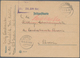 Alliierte Besetzung - Notausgaben: Britische Zone: 1945, Notganzsache Auf Feldpostkartenformblatt Mi - Sonstige & Ohne Zuordnung