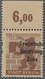 Sowjetische Zone - Allgemeine Ausgaben: 1948, Freimarke 10 Pfg. (orange)braun Vom Bogenoberrand, Pos - Sonstige & Ohne Zuordnung