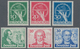 Berlin: 1949, "Goethe" Und "Währungsgeschädigte", Beide Sondermarkensätze Komplett Tadellos Postfris - Covers & Documents