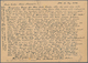 Berlin: 1949, 10 Pfg. Währungsgeschädigte Als Portogerechte Einzelfrankatur Auf Karte Von "BERLIN-NE - Covers & Documents