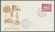 Berlin: 1956/58, "Berliner Stadtbilder I Und II", Komplett Auf Insgesamt Dreizehn FDC In Tadelloser - Covers & Documents