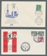 Delcampe - Berlin: 1956/58, "Berliner Stadtbilder I Und II", Komplett Auf Insgesamt Dreizehn FDC In Tadelloser - Brieven En Documenten