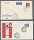 Delcampe - Berlin: 1956/58, "Berliner Stadtbilder I Und II", Komplett Auf Insgesamt Dreizehn FDC In Tadelloser - Covers & Documents