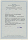 Berlin - Postschnelldienst: 40 Pf. U. 1 DM Rotaufdruck Zusammen Auf Postschnelldienstkarte Von Berli - Covers & Documents